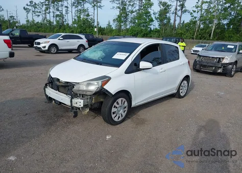 2015 Toyota Yaris L from USA, damaged, VIN VNKKTUD36FA027225